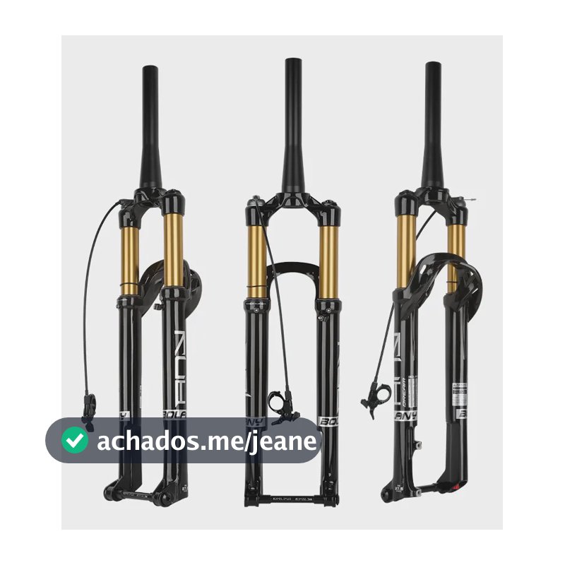 Garfo Suspensão Mtb Aro 29/27.5 Ar E Óleo Boost Trava Remota 27.5-remota