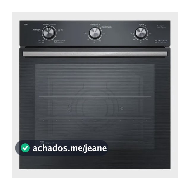 Forno de Embutir Elétrico Electrolux 80L OE8EL