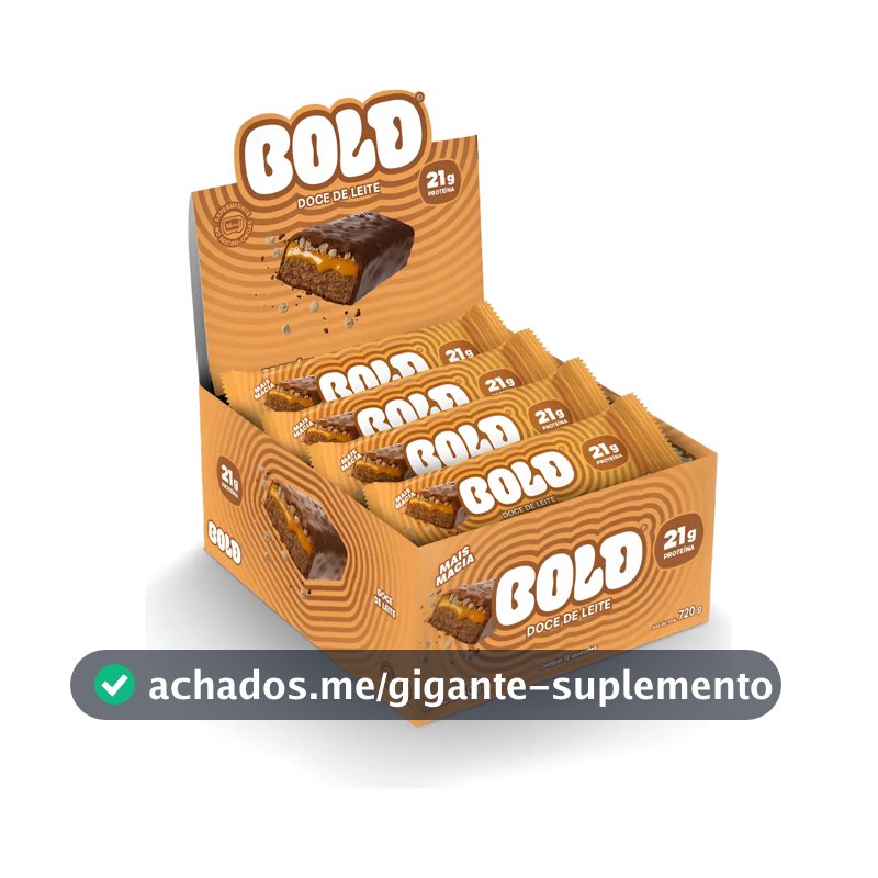 Bold Doce De Leite 60g (12 Unid.)