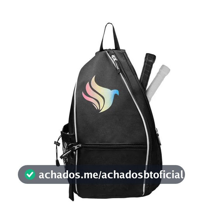 Mochila Raqueteira Beach Tennis Pichau Elite, Leve e Compacta, Com Zíper, Ideal para Treino e Competição