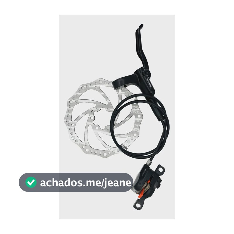 Kit Freio Disco Dianteiro Shimano Mt200 Hid+disco 160mm