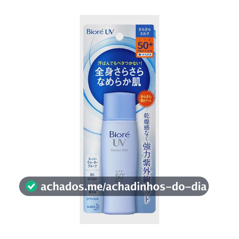 Bioré Protetor Solar Facial UV Perfect Milk FPS 50 - 40ml