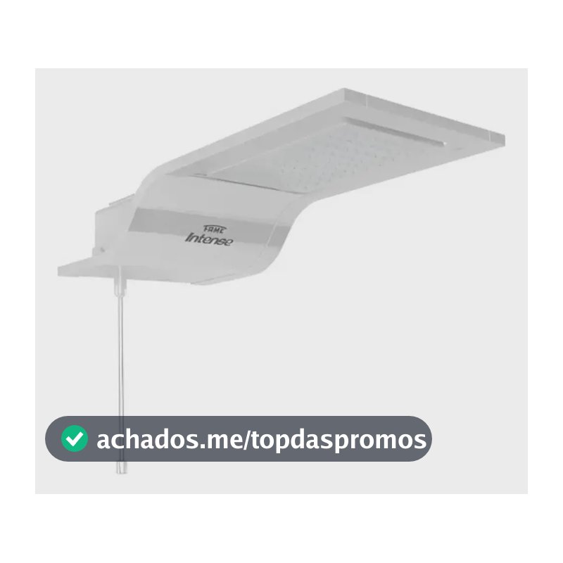 Chuveiro Elétrico Fame Intense Eletrônico Luxo White Potente Cor Branco Potência 5400 W