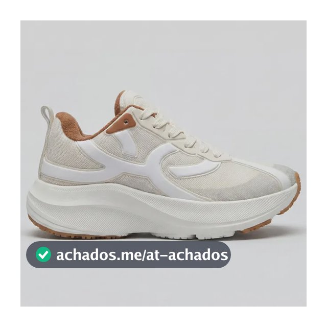 Tênis Esportivo Performance Pro Running Gym Off White