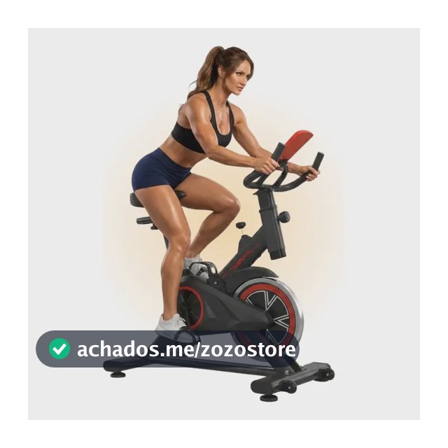 Bicicleta Ergométrica Spinning Cardio E Musculação Preto E Vermelho Nao Se Aplica