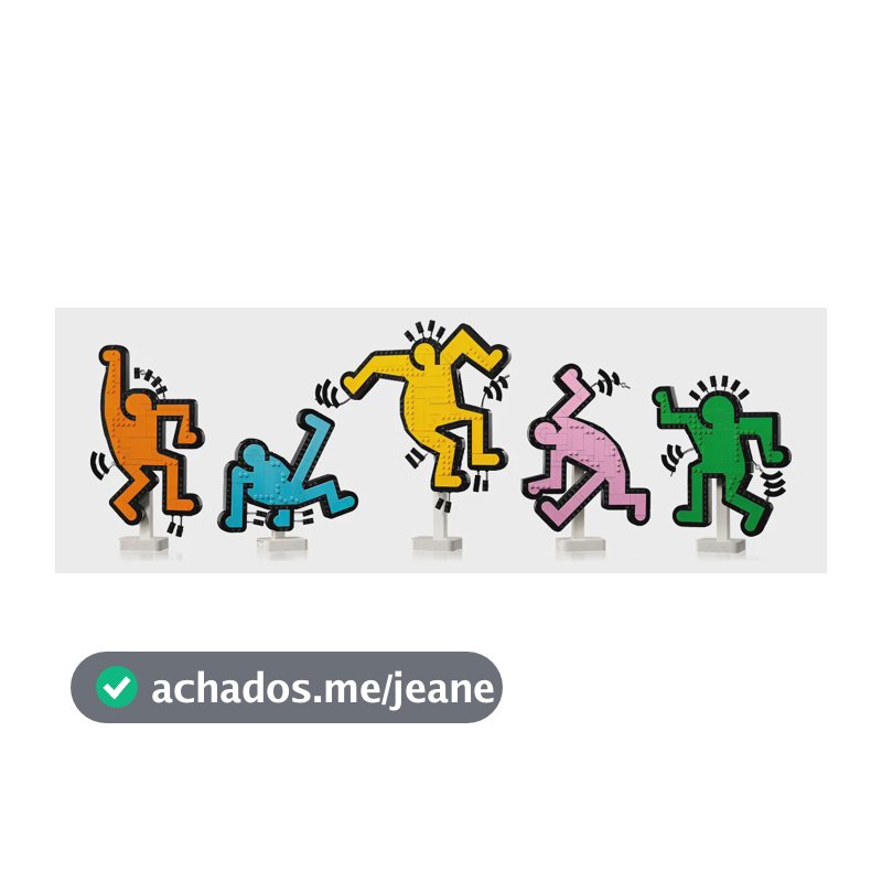 Lego Art 31216 Keith Haring: figuras dançantes