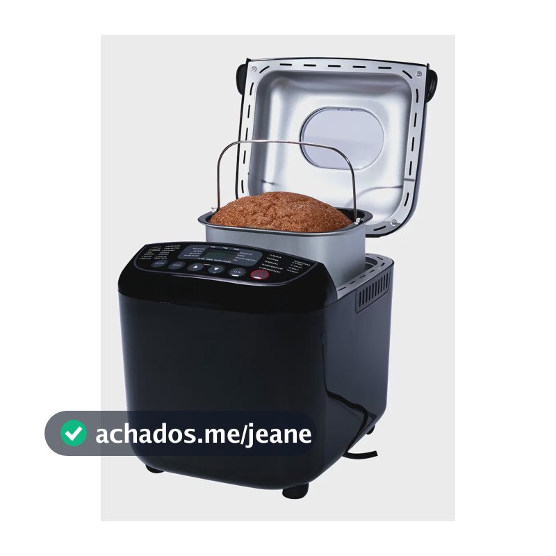 Panificadora 19 Programas Gallant 600w Preta