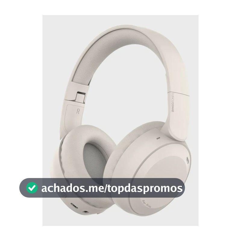 Fone de Ouvido Gamer Mtetubl HXZ-B39 Over-ear Bege com Bluetooth e Microfone