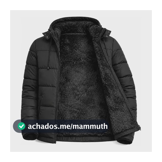 Jaqueta Masculina Bobojaco Puffer Blusa Casaco Frio P/neve