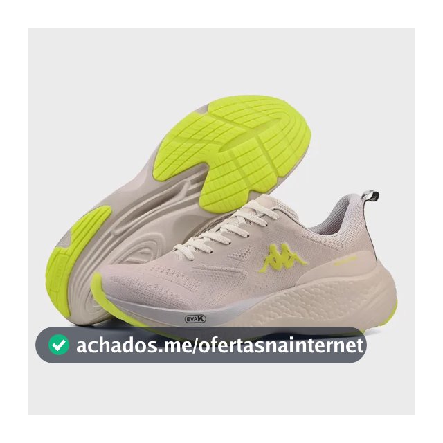Tênis Kappa Pulse Supra Unissex De Corrida Conforto