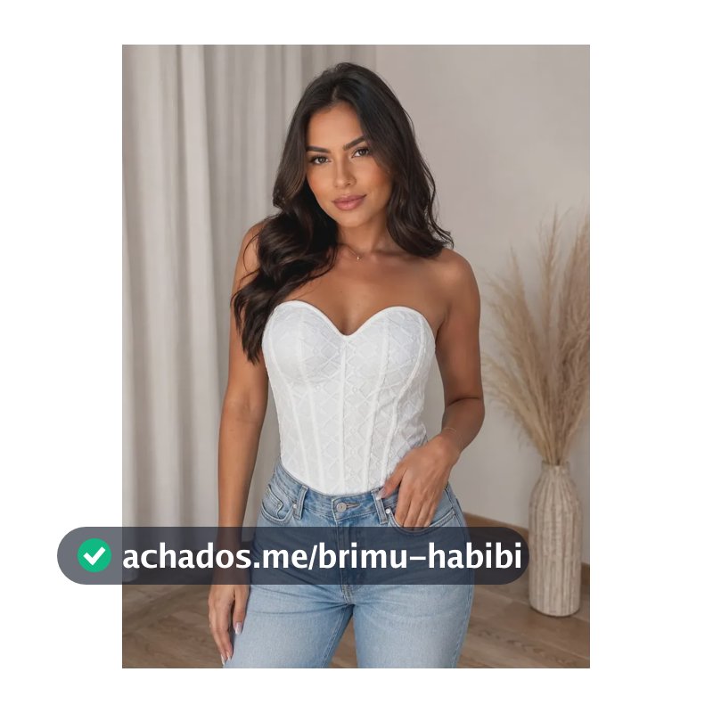 Corselete Coração De Renda Com Bojo 7 Barbatanas Moda Balada Branco Geométrico (p) 36 Até 38