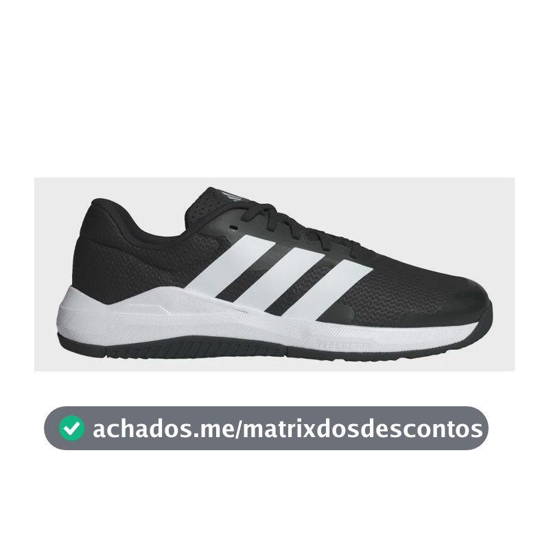 Tênis Treino Dropset Base adidas Preto 38 Br