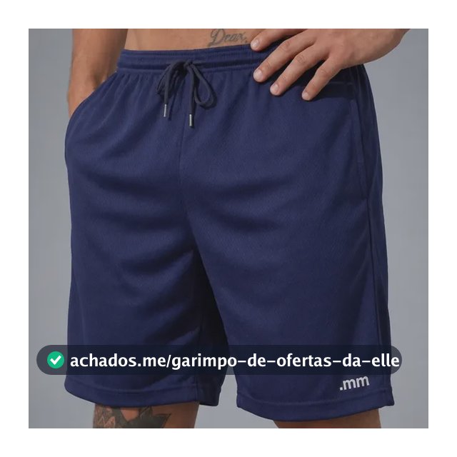 Bermuda Esportiva Masculina Futebol Short Treino Academia