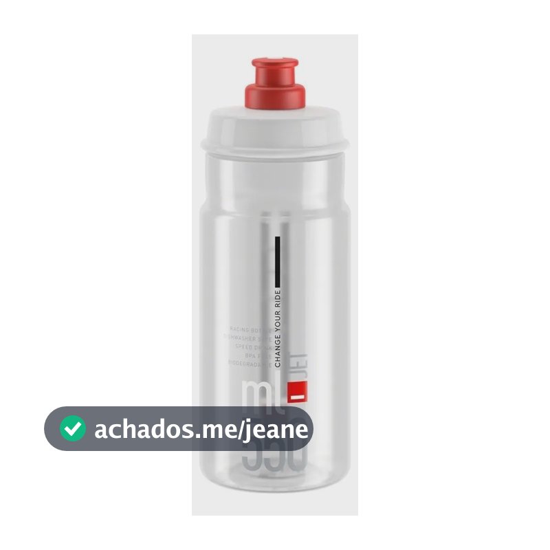 Caramanhola Garrafinha Garrafa Elite Jet 550ml 2021 - Cores Cor Transparente