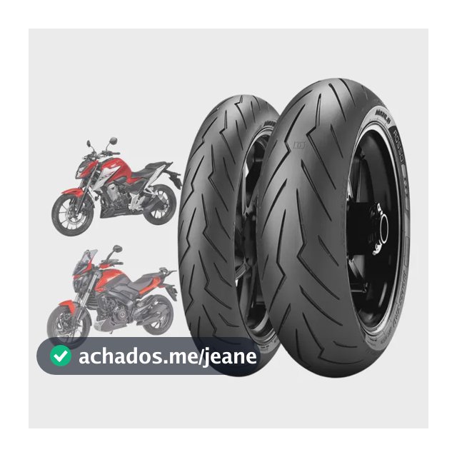 Kit Pneu 150/60-17 + 110/70-17 G310r Cb 300f Twister Rosso 3