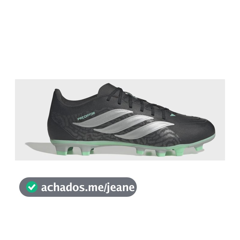 Chuteira De Campo Masculino Predator Club adidas Preto 40 Br