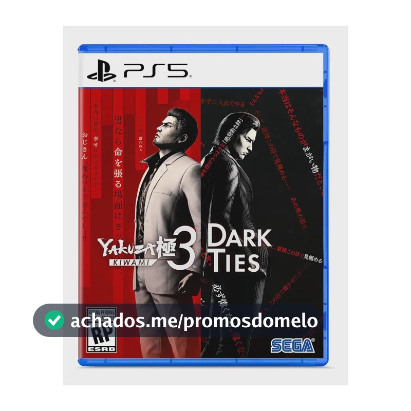 Yakuza Kiwami 3 E Dark Ties - Playstation 5