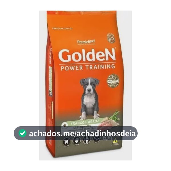 Golden Power Training Cão Filhote 15kg