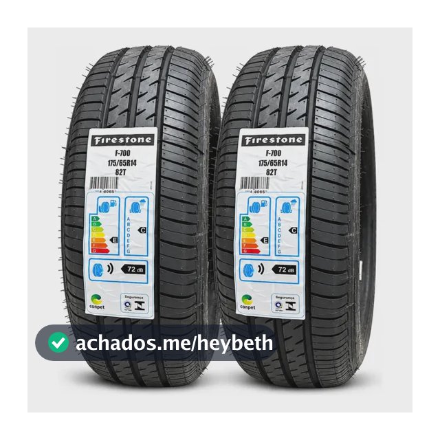 Kit 2 Pneus Firestone F700 175/65R14 82T aro 14
