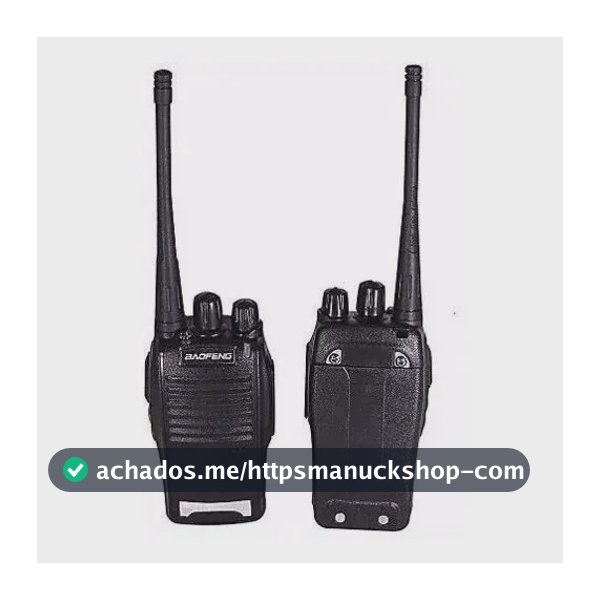 Radio Comunicador Walk Talk Baofeng Bf-777s Talkabout + Fone