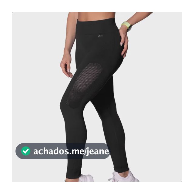 Legging Academia Fitness Treino Zero Transparência Selene