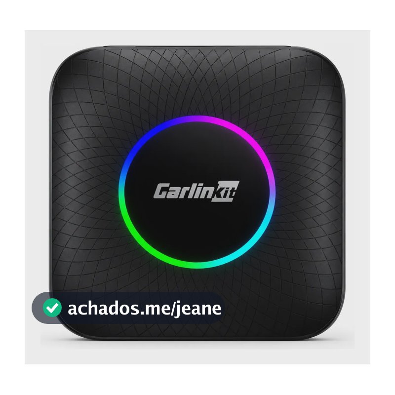 Carlinkit Streaming Box Carplay Wi-fi Android 13 8gb +128gb