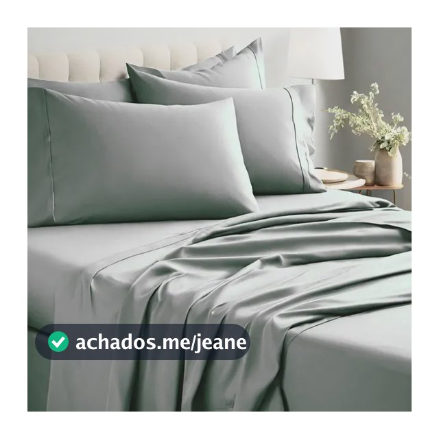 Jogo De Lençol Casal 03 Pçs Micropercal 400 Fios Extra Macio