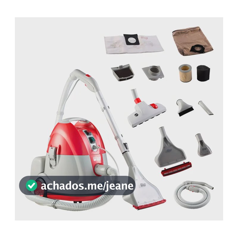 Extratora De Sujeira Wap Multi Cleaner 1400w 185 Mbar 60 Hz Cor Vermelho/Cinza