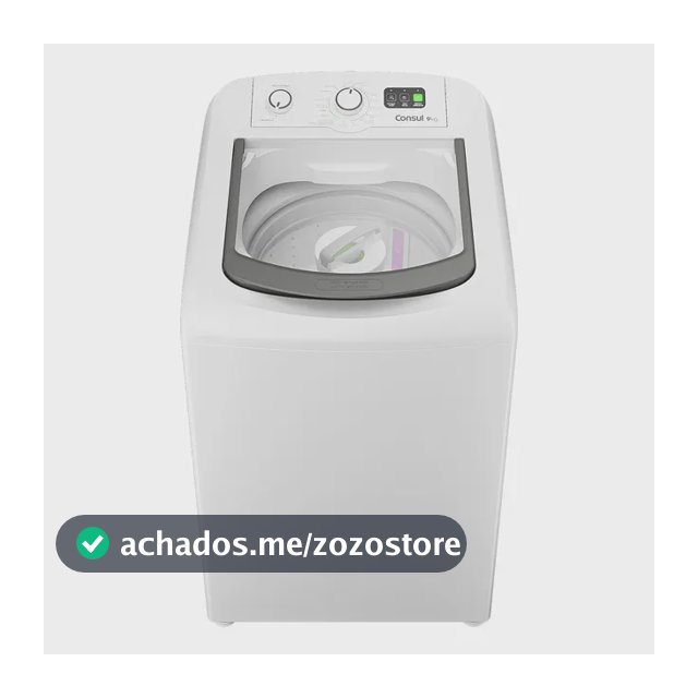 Máquina De Lavar Consul 9kg Branca Com Dosagem Econômica - C 110v Branco