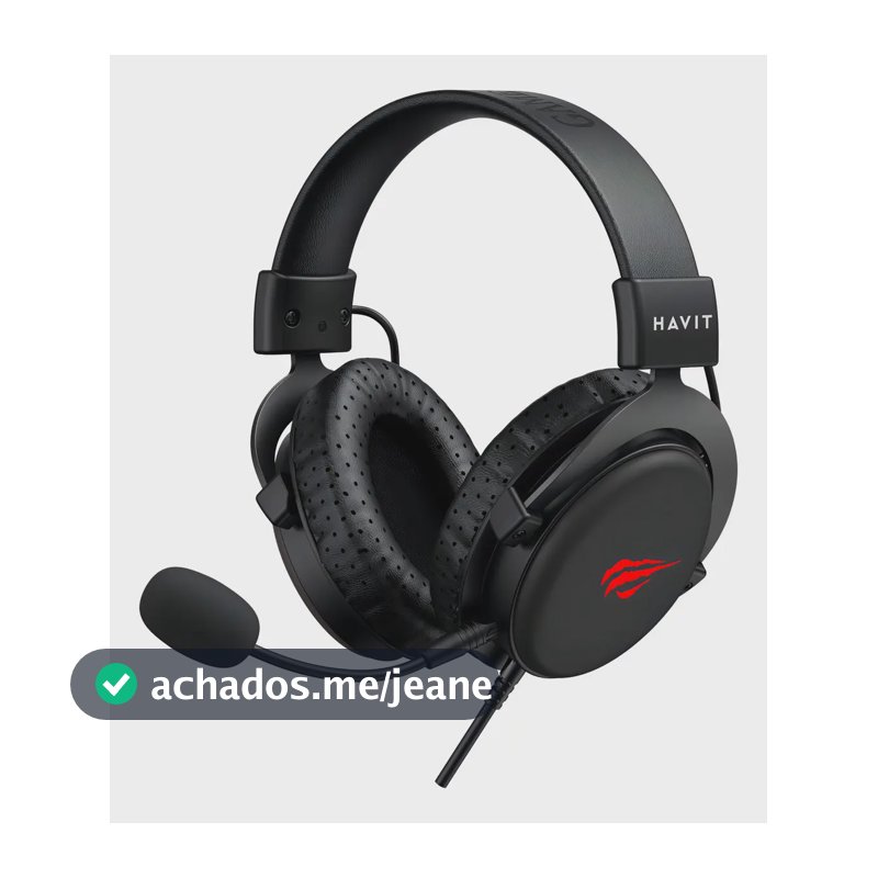 Headset Gamer Havit H2015d PC E CONSOLES All Black