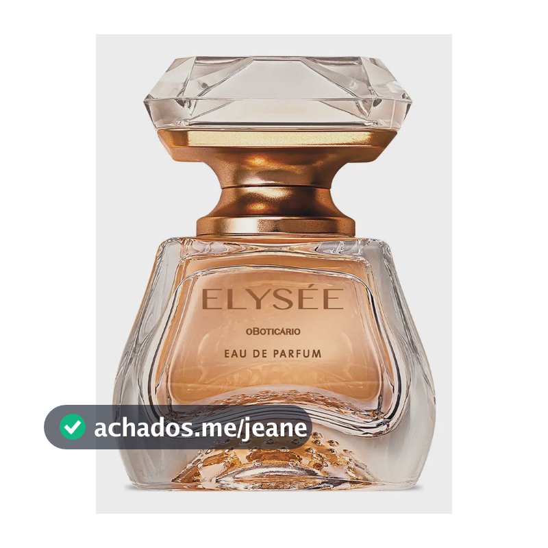O Boticário Elysée Eau De Parfum 50ml
