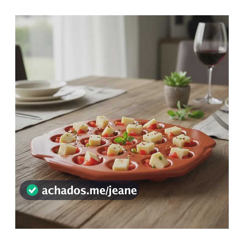 Provolonera Uruguaia Importada Gourmet 19 Cavidades Marrom
