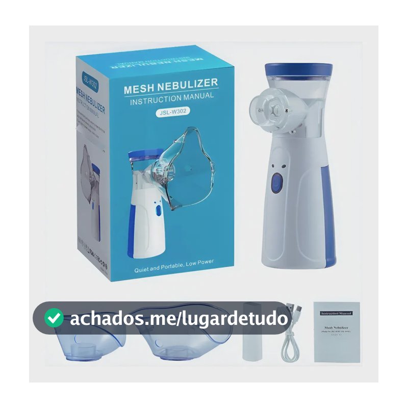 Inalador nebulizador portátil