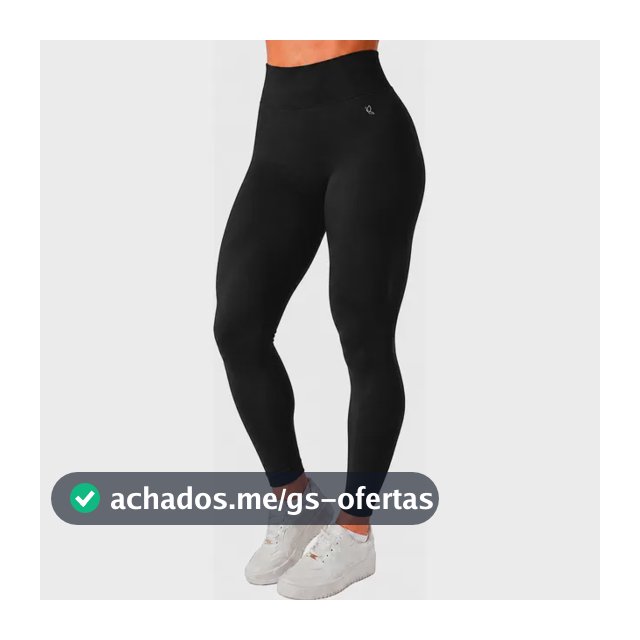 Calça Legging Poliamida Sem Costura Benévola Leg Confortável