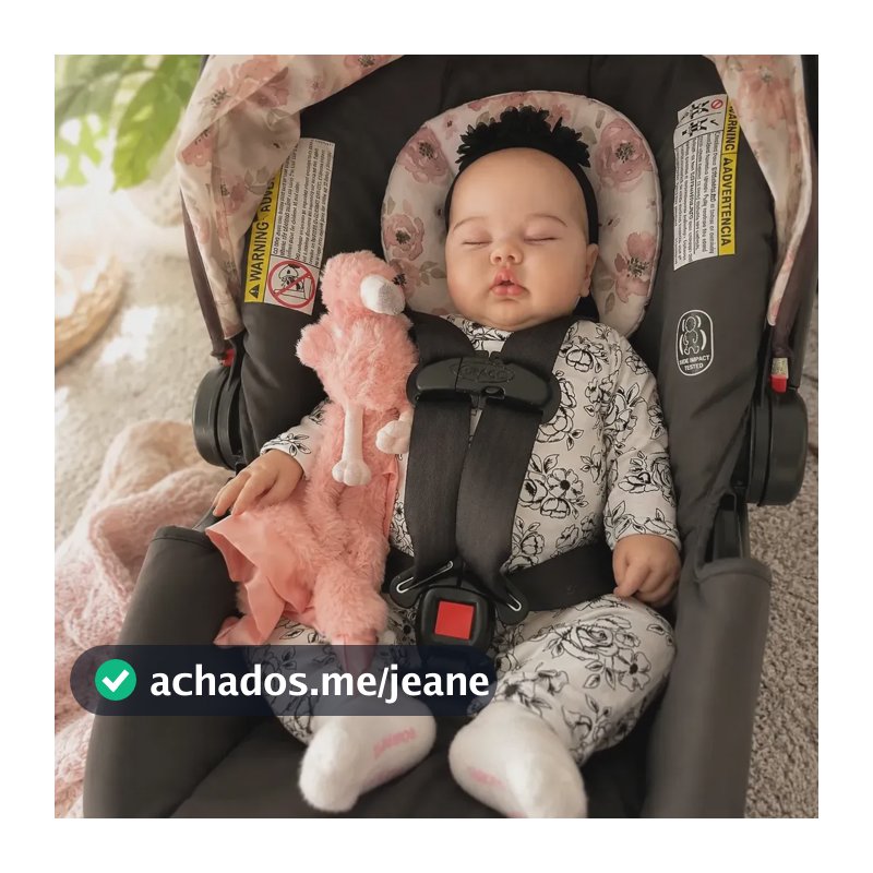 Bebê Reborn Pintura Realista Molinha Menina Gordinha