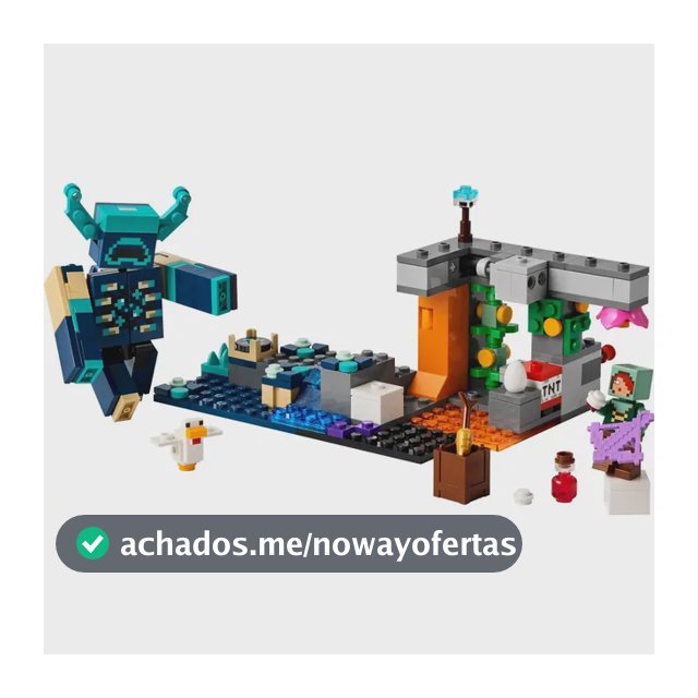 Lego Minecraft 21274 O Encontro com o Guardião