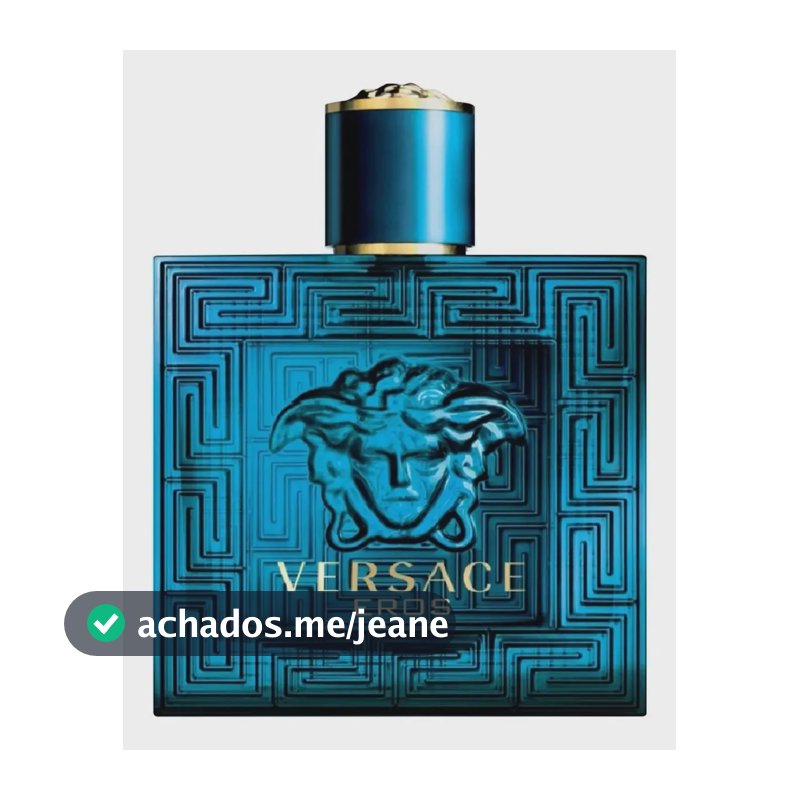 Perfume Versace Eros Eau de Toilette Amadeirado Masculino 50ml