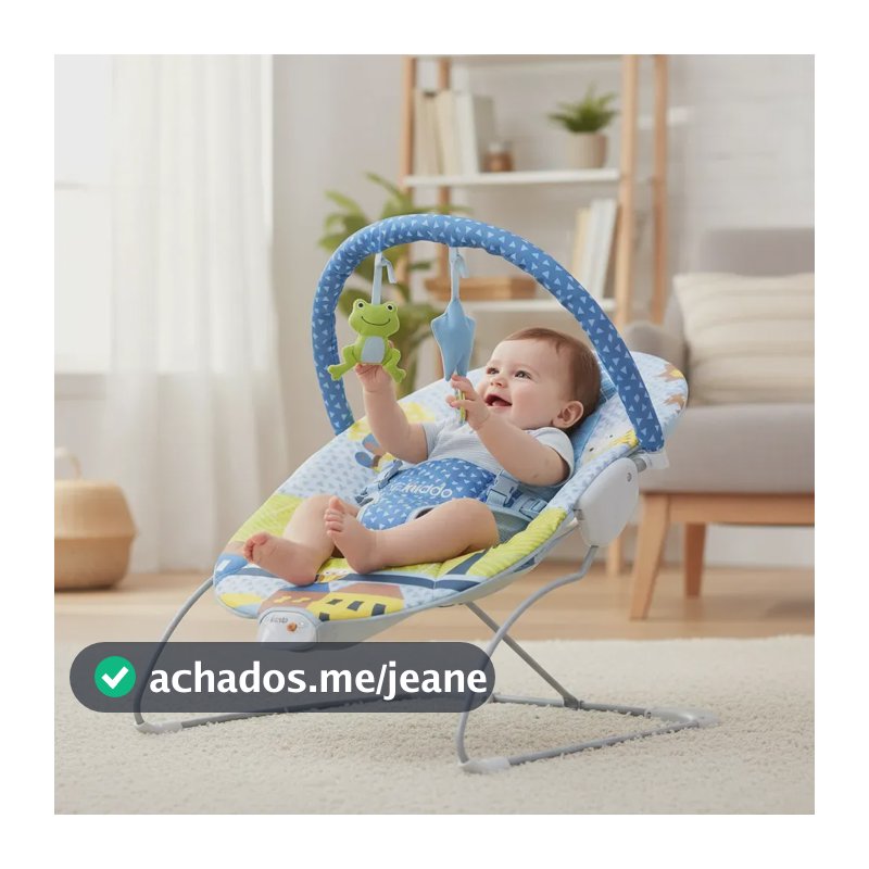 Cadeirinha De Descanso Joy 1041 Azul - Kiddo