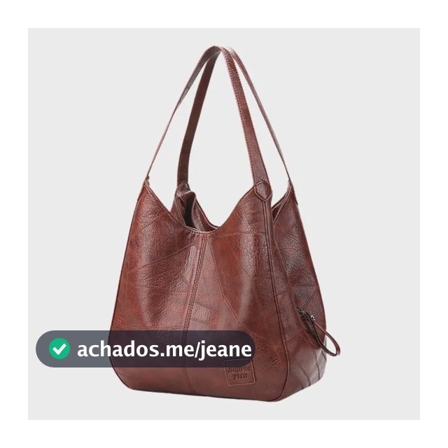 Bolsa De Trabalho Feminina Couro Social Bag Moda De Ombro