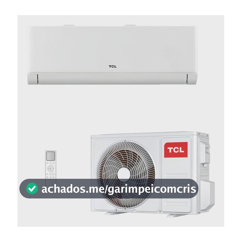 Ar condicionado Split Inverter Hi Wall 9.000 BTUS T-pro 2.0 R-32 Frio TCL