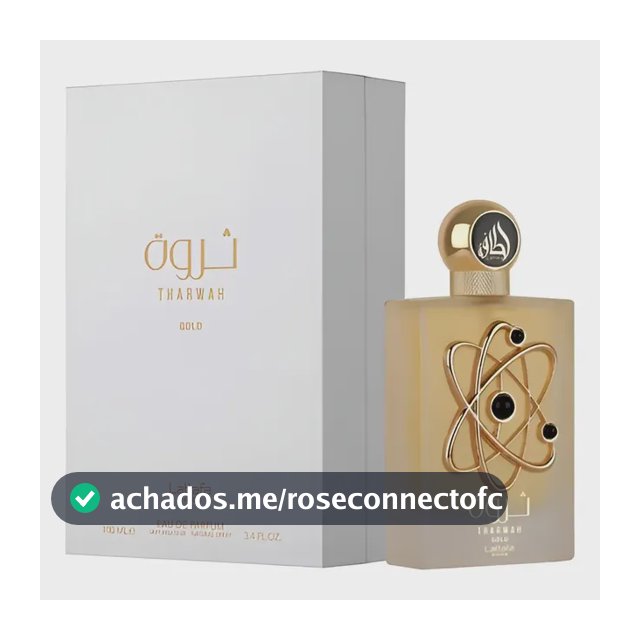 Perfume Lattafa Tharwah Gold Edp 100ml Feminino
