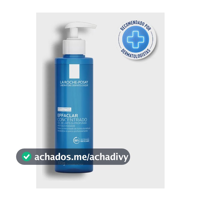 Gel De Limpeza Facial Effaclar Concentrado 300g La Roche Posay