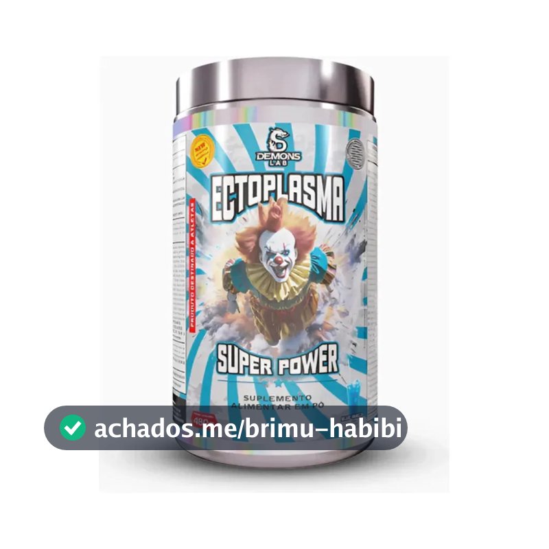 Suplemento em pó Demons Lab Pré treino sabor Blue Vanilla