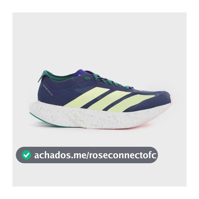 Tênis adidas Adizero Drive Rc Corrida Leve Energy Rods Azul Azul 42 Br
