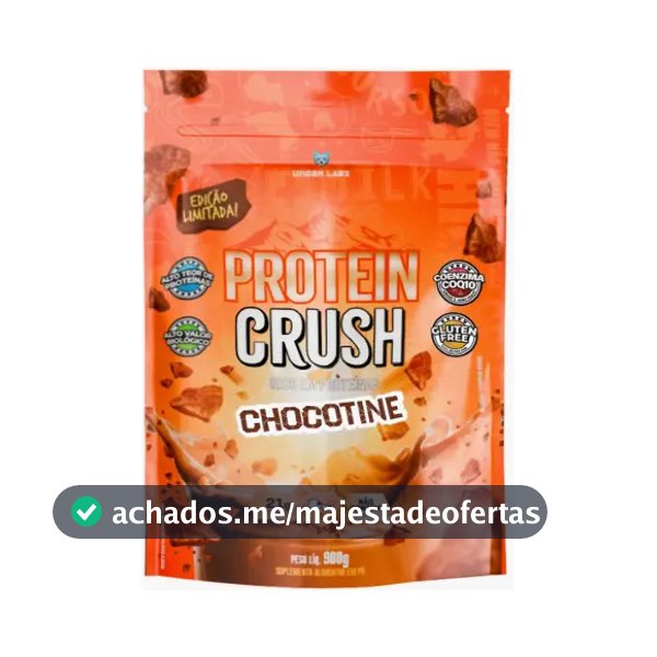 Proteína Under Labz Whey concentrado Crush em pó sabor Chocottine x 900g