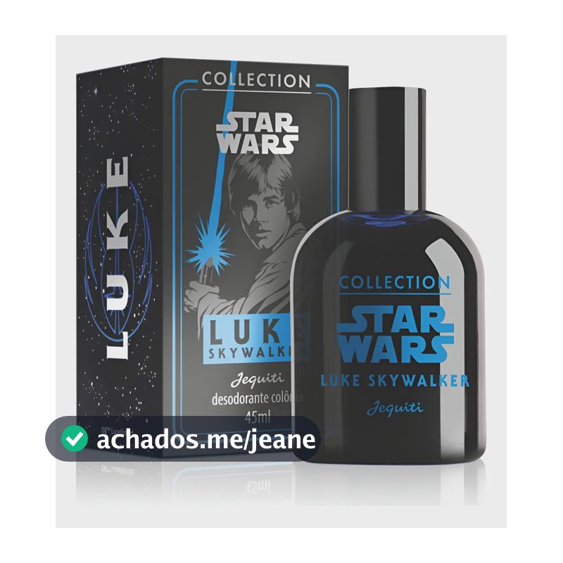 Desodorante Colônia Star Wars Luke Skywalker 45ml Jequiti