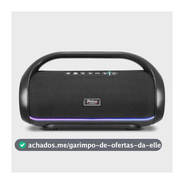 Caixa de Som Speaker Philco Extreme 220W PBS220BT