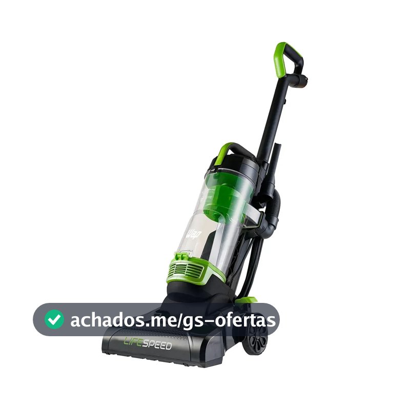 Aspirador De Pó Vertical 2 Em 1 WAP Life Speed 2000W e Filtro HEPA 127V
