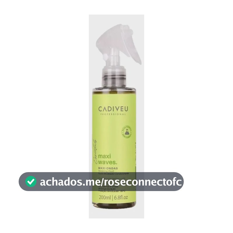 Ativador De Cachos Cadiveu Bossa Nova Maxi Ondas