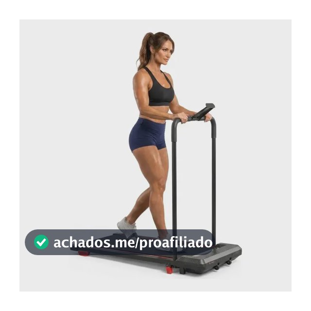 Esteira Ergométrica Elétrica Dobrável Residencial Cardio Preto 127/220v